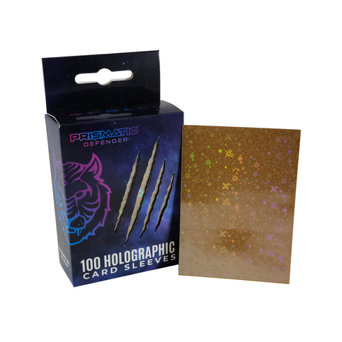 Prismatic Defender: Holographic Card Sleeves - Standard Size