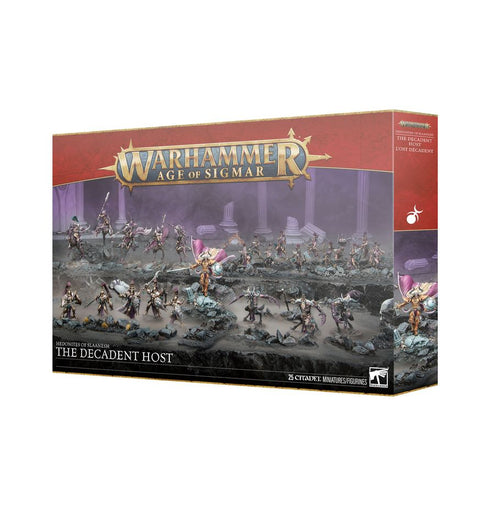 PREORDER Warhammer Age of Sigmar: Hedonites of Slaanesh - The Decadent Host