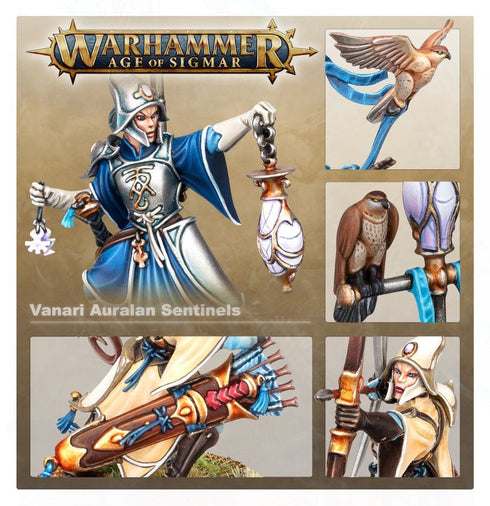 Warhammer Age of Sigmar: Lumineth Realm Lords - Vanari Auralan Sentinels