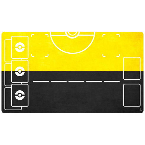 Pokemon TCG Two-Tone Yellow Playmat
