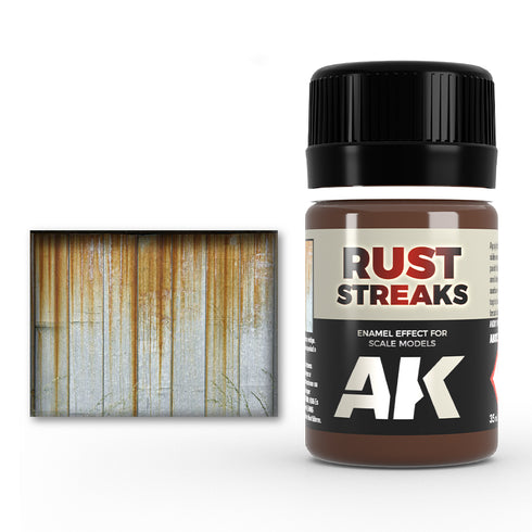 Rust Streaks Enamel Paint 35ml Bottle
