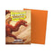 Dragon Shield: Standard 100ct Sleeves - Amber (Matte)