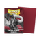 Dragon Shield: 100 count Standard Size - Non-glare Blood Red
