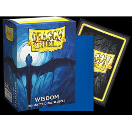 Dragon Shield: 100 Standard Size Dual Matte Sleeves - Wisdom