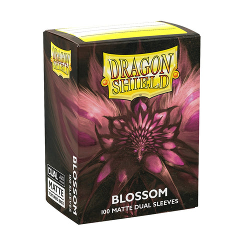 Dragon Shield: 100 Standard Size Dual Matte Sleeves - Blossom
