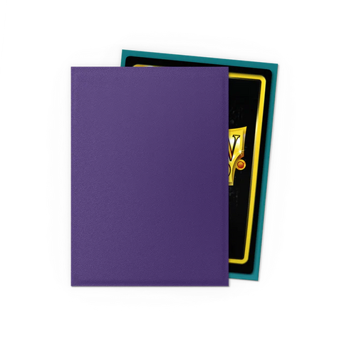 Dragon Shield: 100 Standard Size Dual Matte Sleeves - Soul & Petrol