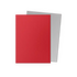 Dragon Shield: 100 Standard Size Dual Matte Sleeves - Crimson & Silver