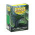 Dragon Shield: 100 Standard Size Dual Matte Sleeves - Apple Green & Silver