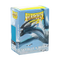 Dragon Shield: 100 Standard Size Dual Matte Sleeves - Sky Blue & Silver