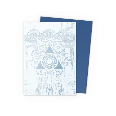 Dragon Shield: 100 Standard Size Matte Sleeves - Guildpact Series (Azorius Senate)
