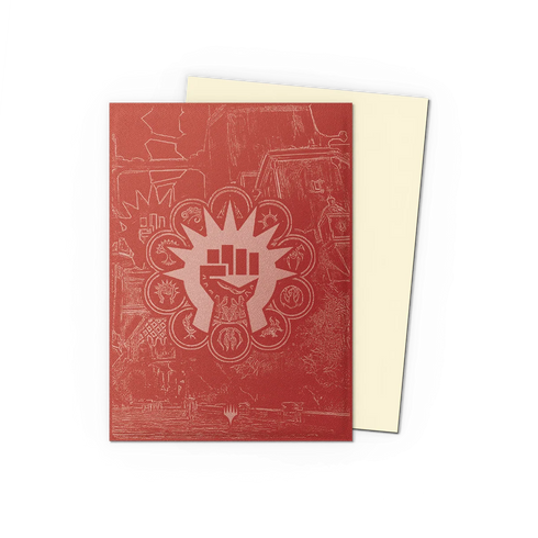 Dragon Shield: 100 Standard Size Matte Sleeves - Guildpact Series (Boros Legion)