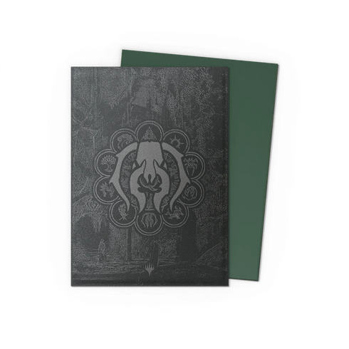 Dragon Shield: 100 Standard Size Matte Sleeves - Guildpact Series (Golgari Swarm)