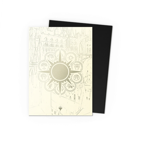 Dragon Shield: 100 Standard Size Matte Sleeves - Guildpact Series (Orzhov Syndicate)