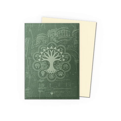 Dragon Shield: 100 Standard Size Matte Sleeves - Guildpact Series (Selesnya Conclave)