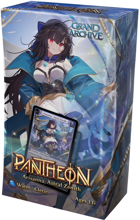 PREORDER: Grand Archive - Radiant Origins Pantheon Decks: Arisanna, Astral Zenith