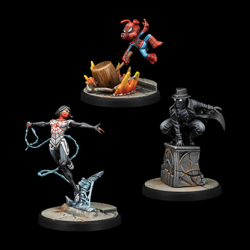 Marvel: Crisis Protocol - Silk, Spider-Ham, & Spider-Man Noir