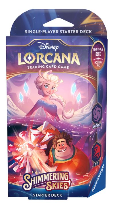 Lorcana TCG: Shimmering Skies Amethyst & Ruby Starter Deck