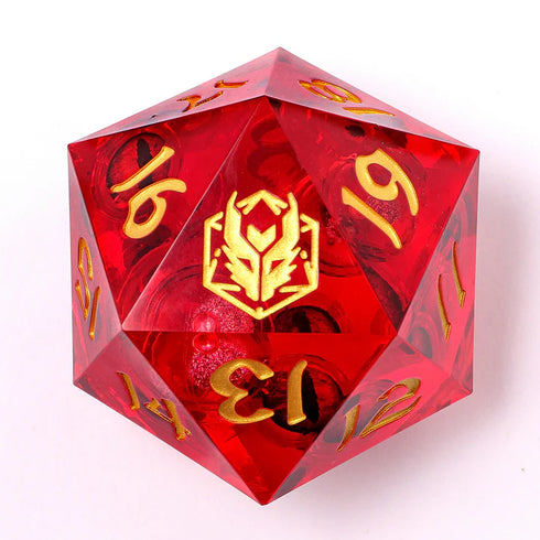 Sharp Edge Liquid Core 55mm Chonk D20-Burning Gaze