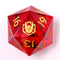Sharp Edge Liquid Core 55mm Chonk D20-Burning Gaze