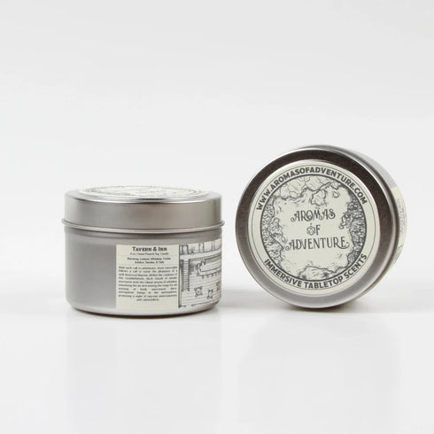 Aromas of Adventure: 8 oz Hand Poured Soy Candle - "Tavern & Inn"