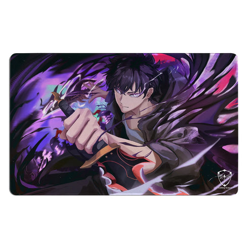 Dueling Guard - Shadow Monarch 1-Player Stitched Edge Playmat