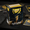 Dragon Shield: 100 Standard Size Dual Matte Sleeves - Black & gold