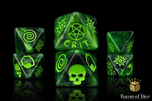 Superhero Dice - Dark Illuminati