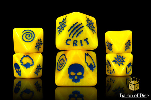Superhero Dice - Claws