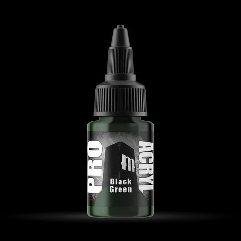 Pro Acryl - Black Green