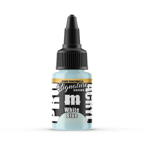 Pro Acryl - White Blue