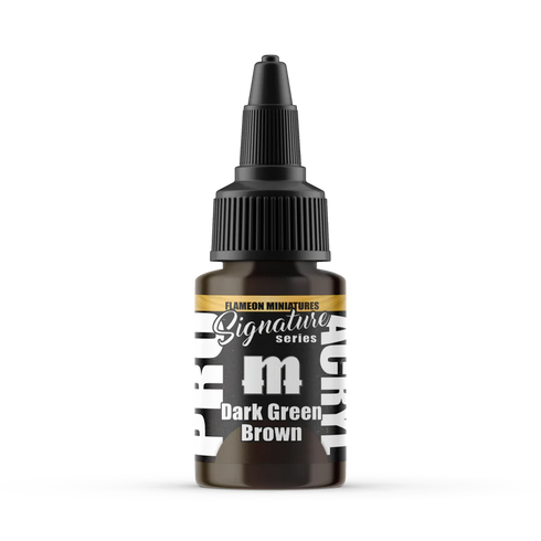Pro Acryl - Dark Green Brown