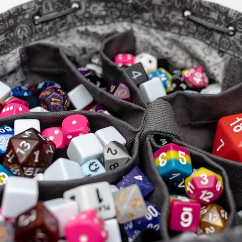Darrington Press: Bailey's Gray Dice Bag of Hoarding