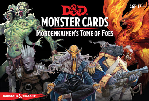 D&D 5E: Monster Cards - Mordenkainen's Tome of Foes