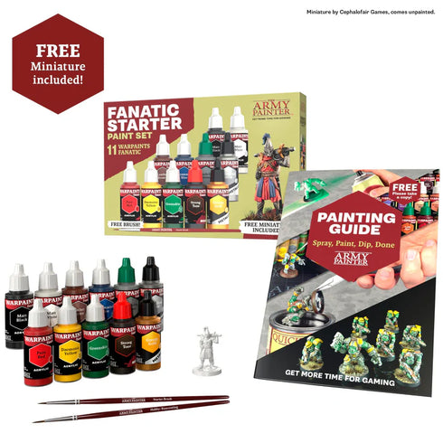 The Army Painter: Fanatic Starter Paint Set