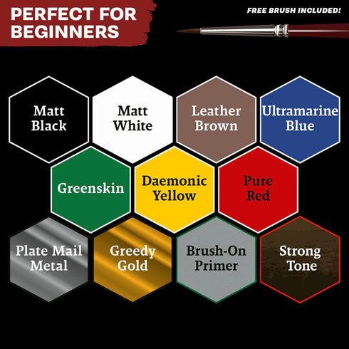 The Army Painter: Fanatic Starter Paint Set