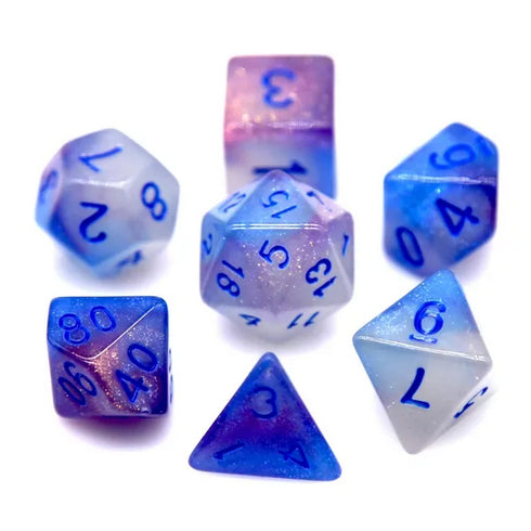 Glow in the Dark - Glowing Memory RPG Dice Set
