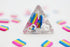 Dice For All: 7 Piece RPG Dice Set - Pansexual Flag