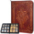 TCG Faux-Leather Trading Card Binder - Red