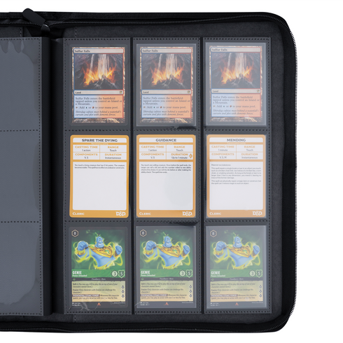 TCG Faux-Leather Trading Card Binder - Red