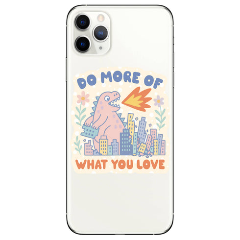 J&M: Funny Motivational Monster Fire High Quality Vinyl Sticker