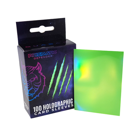 Prismatic Defender: Holographic Card Sleeves - Standard Size