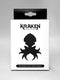 Kraken Skins: 100 count Matte Sleeves - Obsidian Black