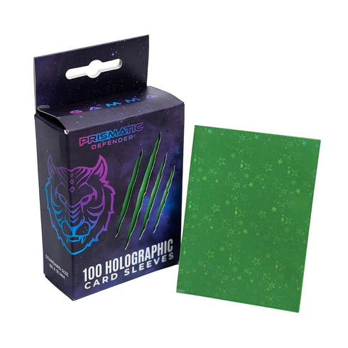 Prismatic Defender: Holographic Card Sleeves - Standard Size
