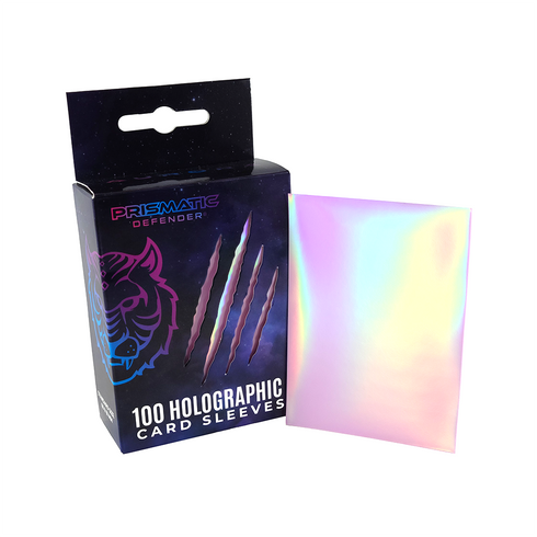 Prismatic Defender: Holographic Card Sleeves - Standard Size