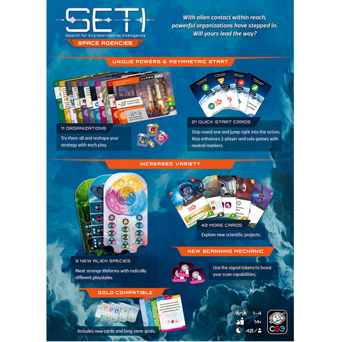 SETI: Search For Extraterrestrial Intelligence - Space Agencies Expansion