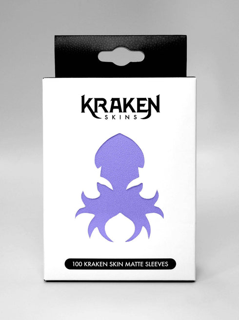 Kraken Skins: 100 count Matte Sleeves - Orchid
