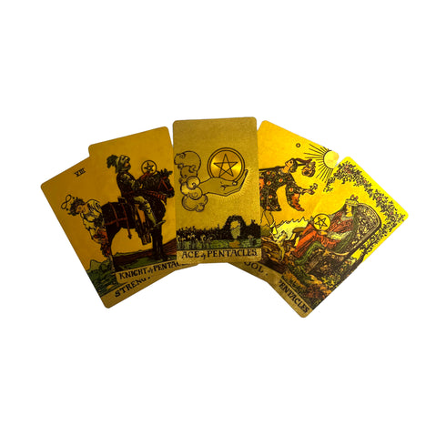 Rider-Waite Tarot Deck and Guide: Classic Gold Foil