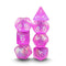 Foam Brain Games: 7 Piece RPG Dice Set - Dream in Bloom