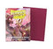 Dragon Shield: 100 Standard Size Dual Matte Sleeves - Pomegranate & Gold