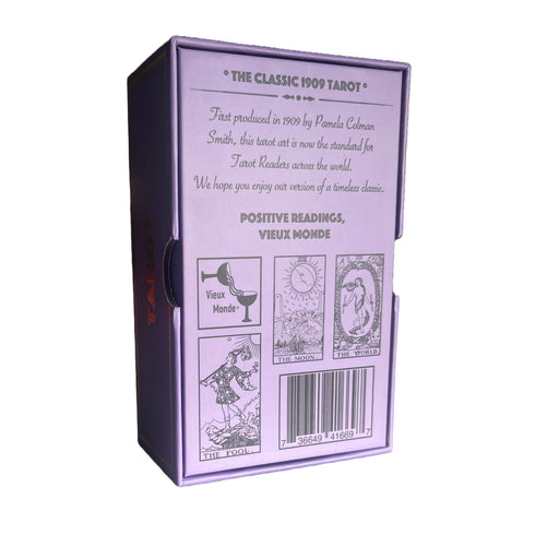 Rider-Waite Tarot Deck and Guide: Lavender Gold Foil Edition